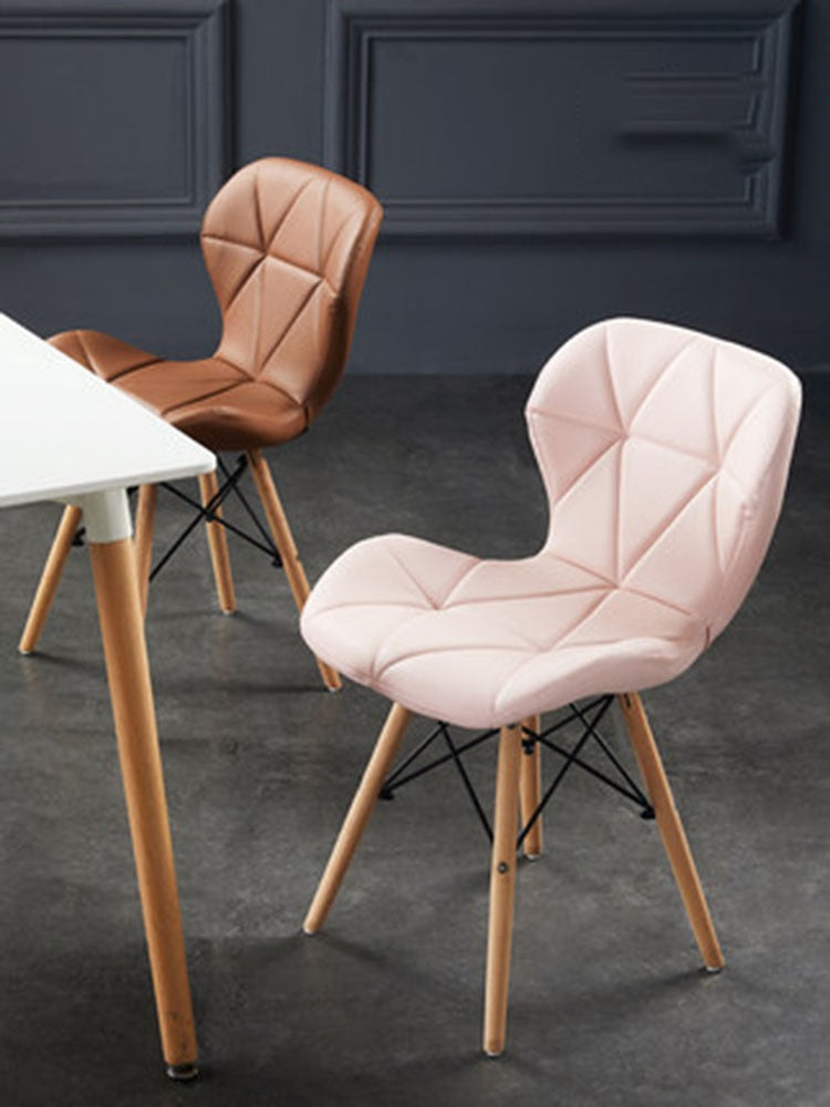 Nordic Dining Chair Desk Makeup Stool