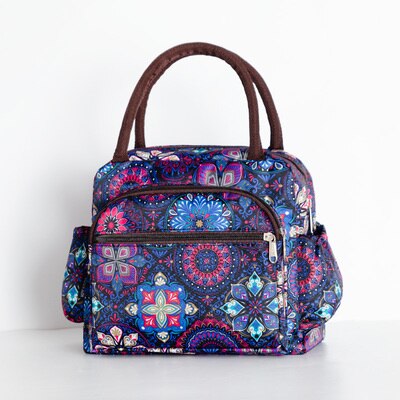 Portable Lunch Bag Thermal Insulated Tote Cooler Bag