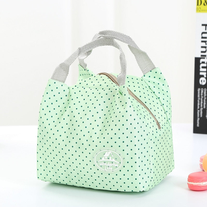 Lunch Bag Thermal Insulated Tote Cooler Bag