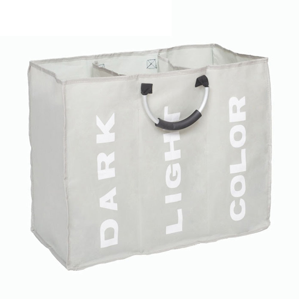 Folding Laundry Basket Storage Bucket Organizer