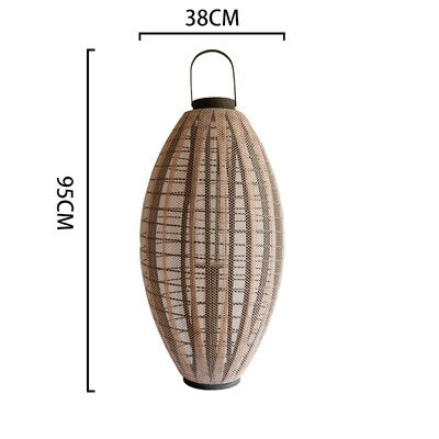 Nordic Style Floor Lantern Lamp Courtyard Garden Decorations
