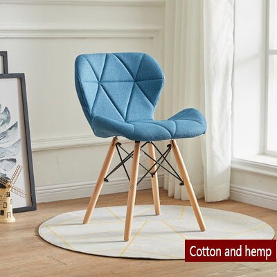 Nordic Dining Chair Desk Makeup Stool