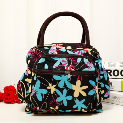 Portable Lunch Bag Thermal Insulated Tote Cooler Bag