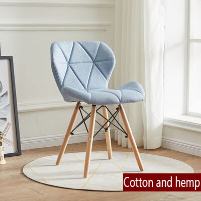 Nordic Dining Chair Desk Makeup Stool
