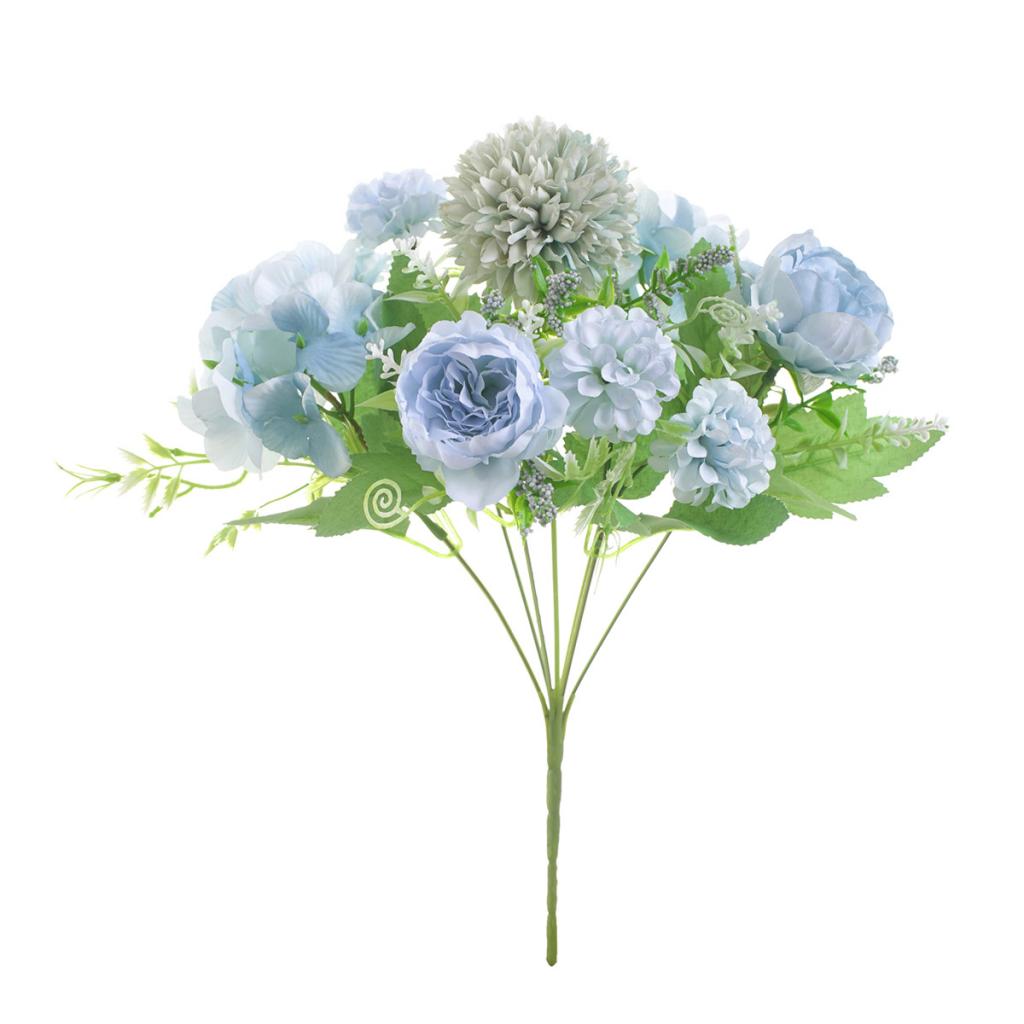 Fake Cloth Peony Flowers Birthday Ornament