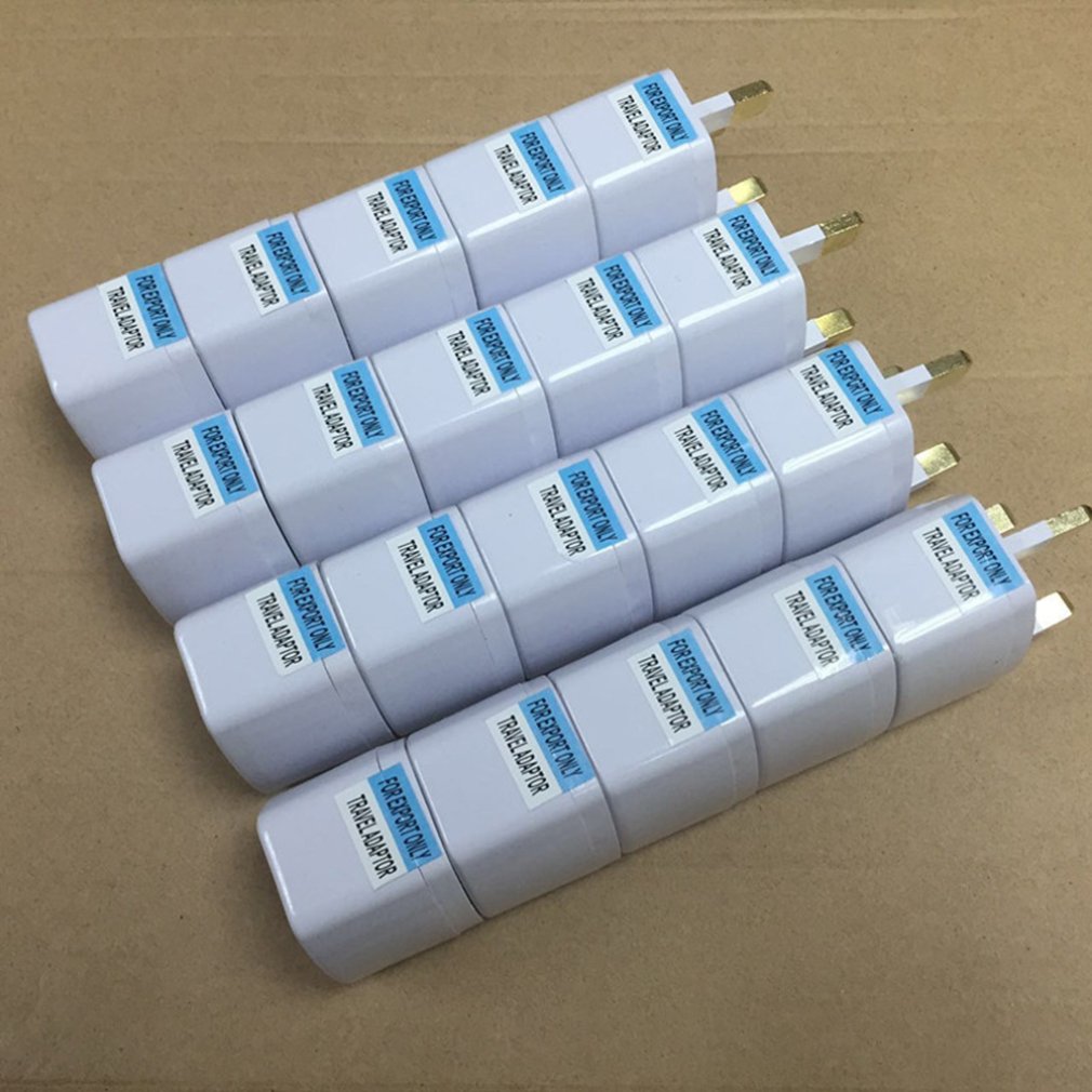 Pack of 6 - Hong Kong Travel Adapter - Converter Hong Kong to all Countries