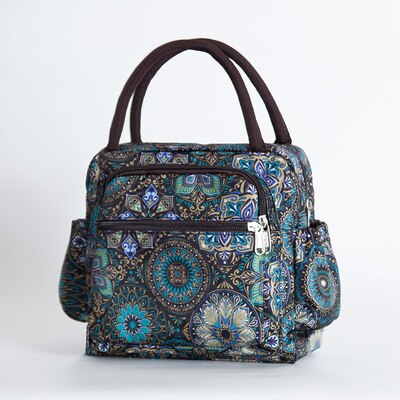 Portable Lunch Bag Thermal Insulated Tote Cooler Bag