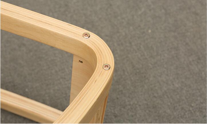 Ergonomic Kneeling Chair Stool Rocking Wooden