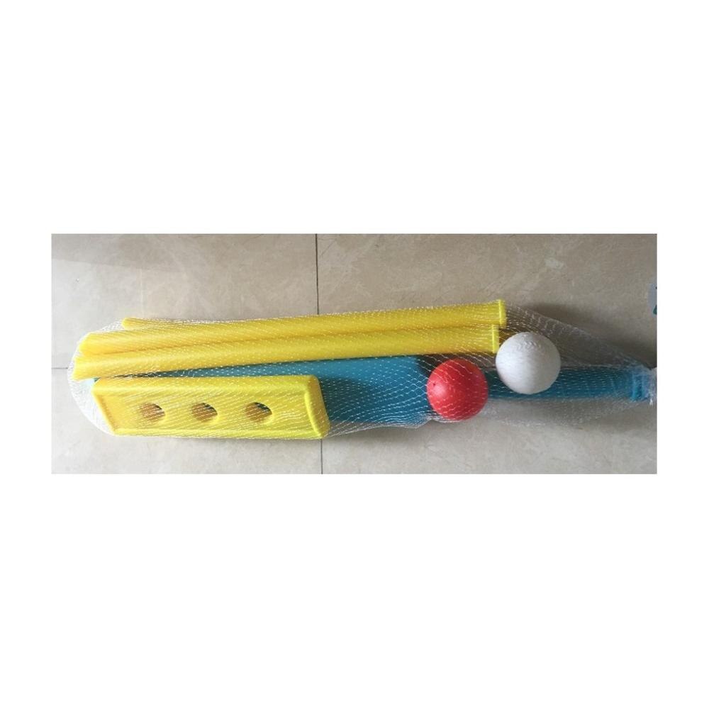 Children's Plastic Cricket Bat Balls Set Sports Toys