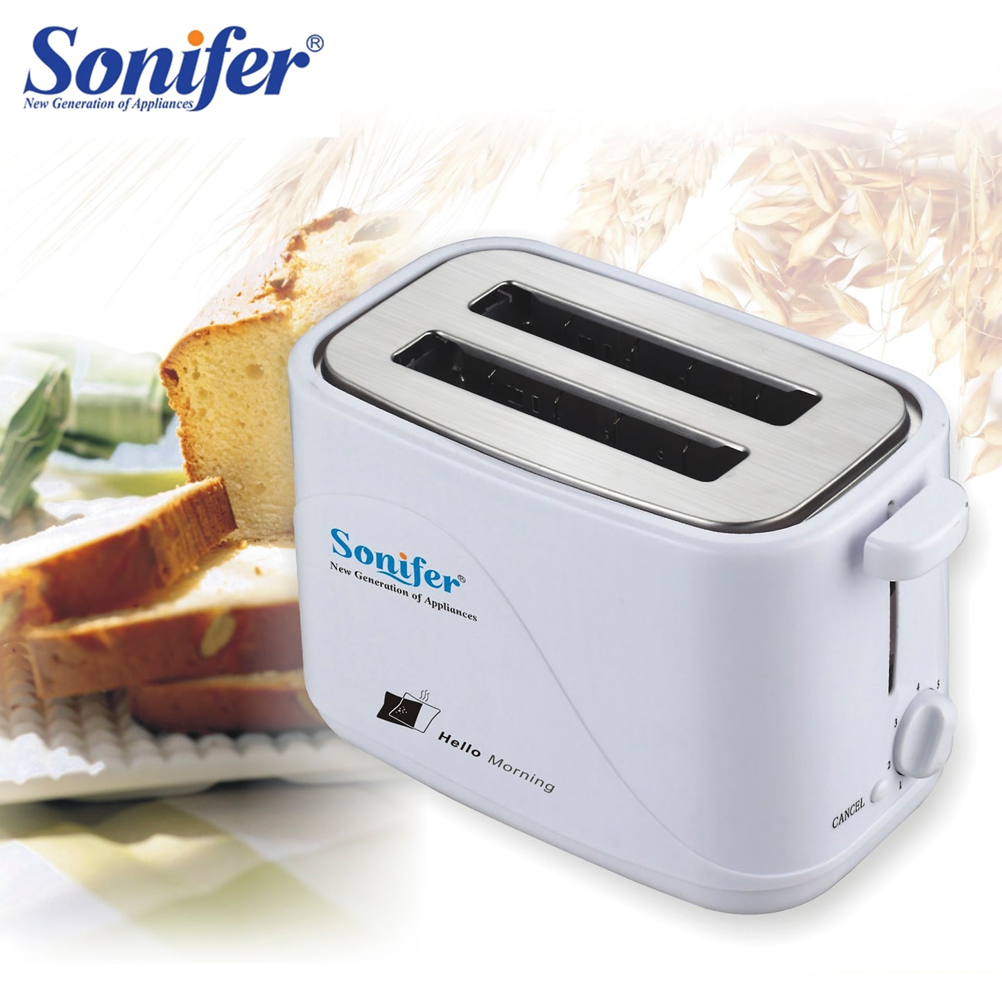 Sonifer Bread Toaster - 2 Slices