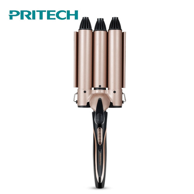 Professional Hair Curling Iron Triple Barrel
