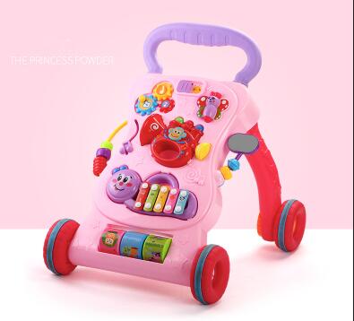 Baby Walker Anti-Rollover With Music