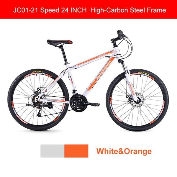 Phoenix Mountain Bike Speed Steel Bicycle MTB Suspension Fork Bicycle