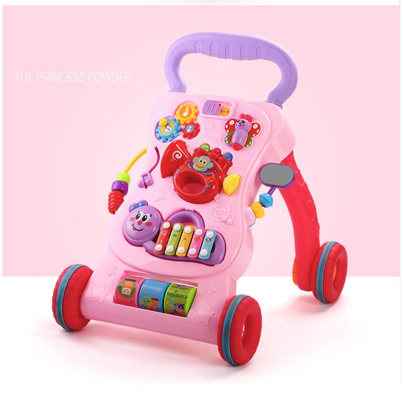 Baby Walker Anti-Rollover With Music