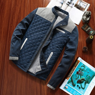 Mens Jacket Casual Mens Slim Fit Windbreaker