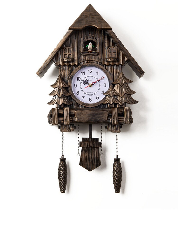 Modern Wall Cukoo CucKoo Clock With Bird Singing CucKuu