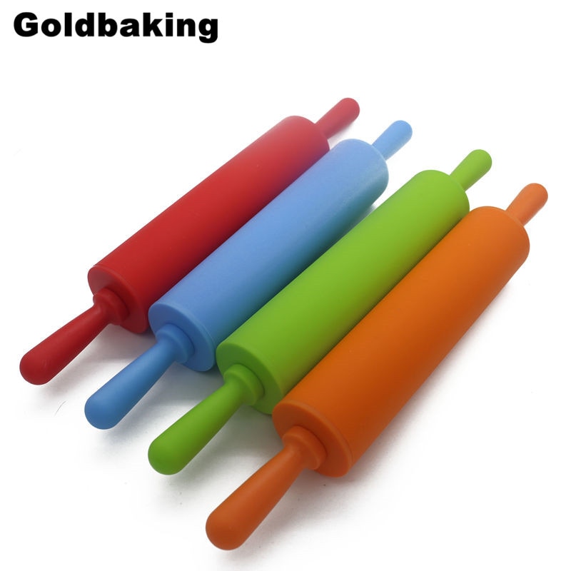 Silicone Dough Roller Middle Size Rolling Pin Pastry Tool