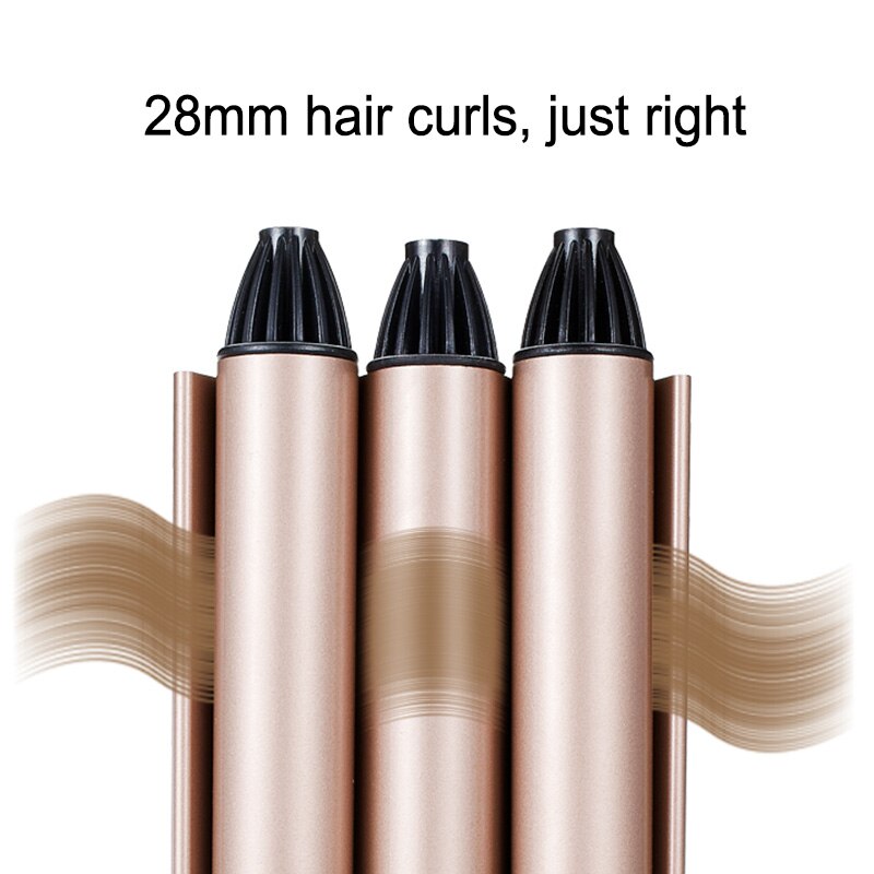 Professional Hair Curling Iron Triple Barrel