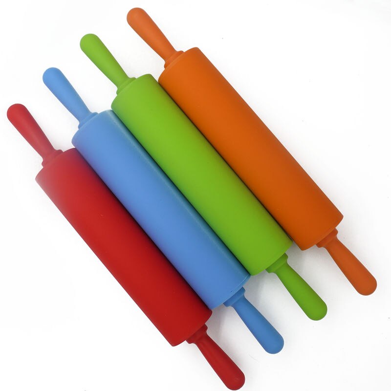 Silicone Dough Roller Middle Size Rolling Pin Pastry Tool