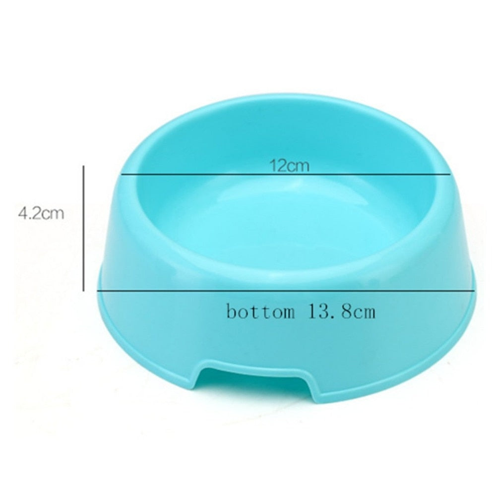 Pet Dog Feeding Food Bowls Puppy Slow Eating Feeder