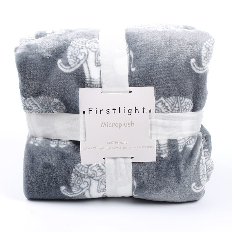 Flannel Fleece Throw Blankets Plush Soft and Warm