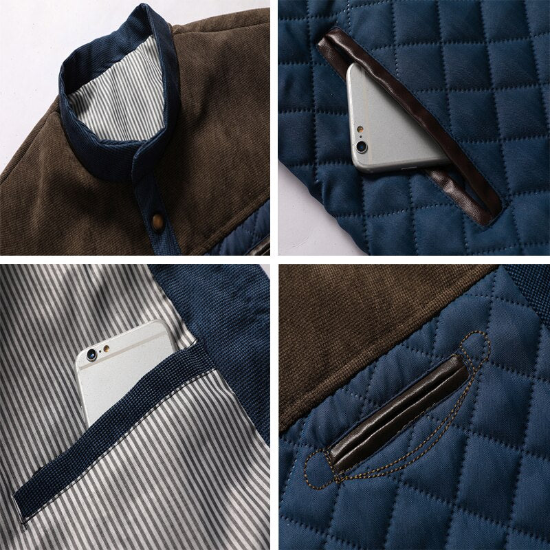 Mens Jacket Casual Mens Slim Fit Windbreaker
