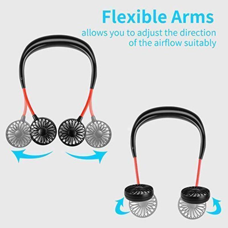 Mini USB Neck Rechargeable Fan