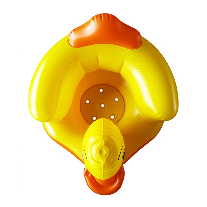 Baby Chair Seat Inflatable PVC Sofa Yellow Duck