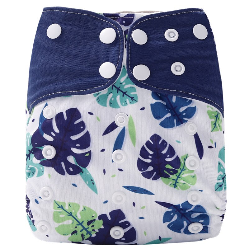 Pack of 5 - Reusable Cloth Diaper Adjustable Baby Nappies Washable Fit 3-15 kg