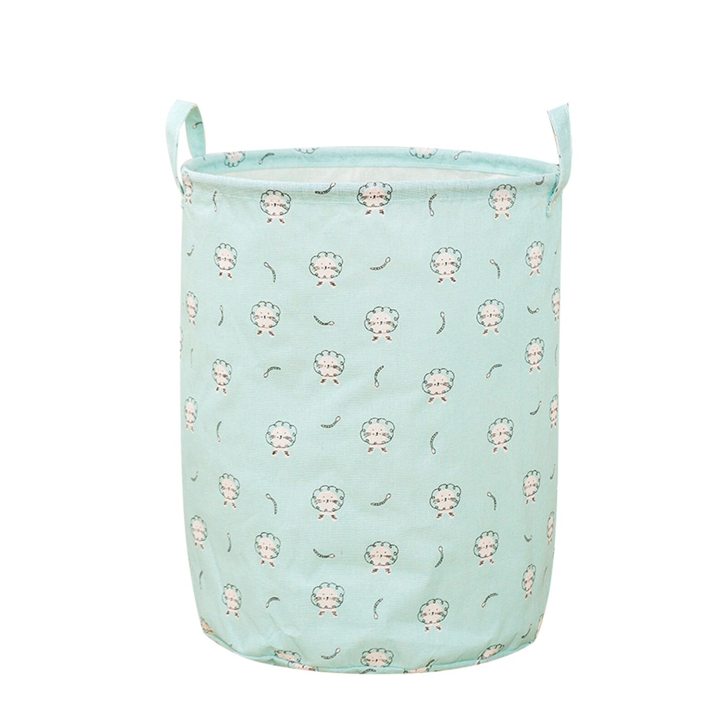 Folding Laundry Basket Storage Bucket Organizer