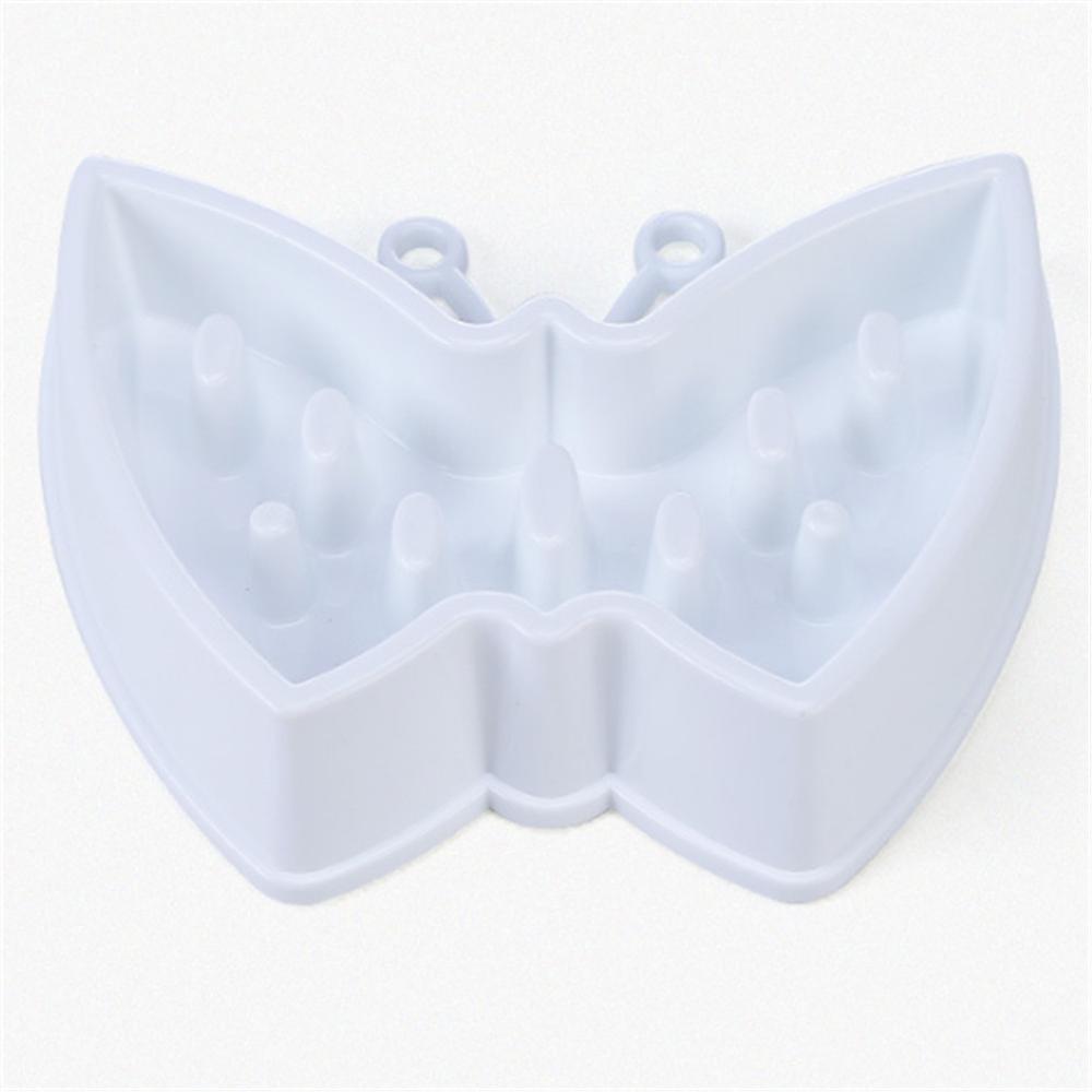 Pet Dog Feeding Food Bowls Puppy Slow Eating Feeder