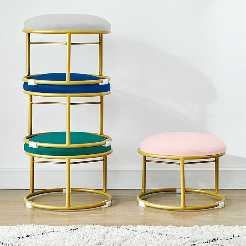 Nordic Furniture Simple Light Luxury Low Stool