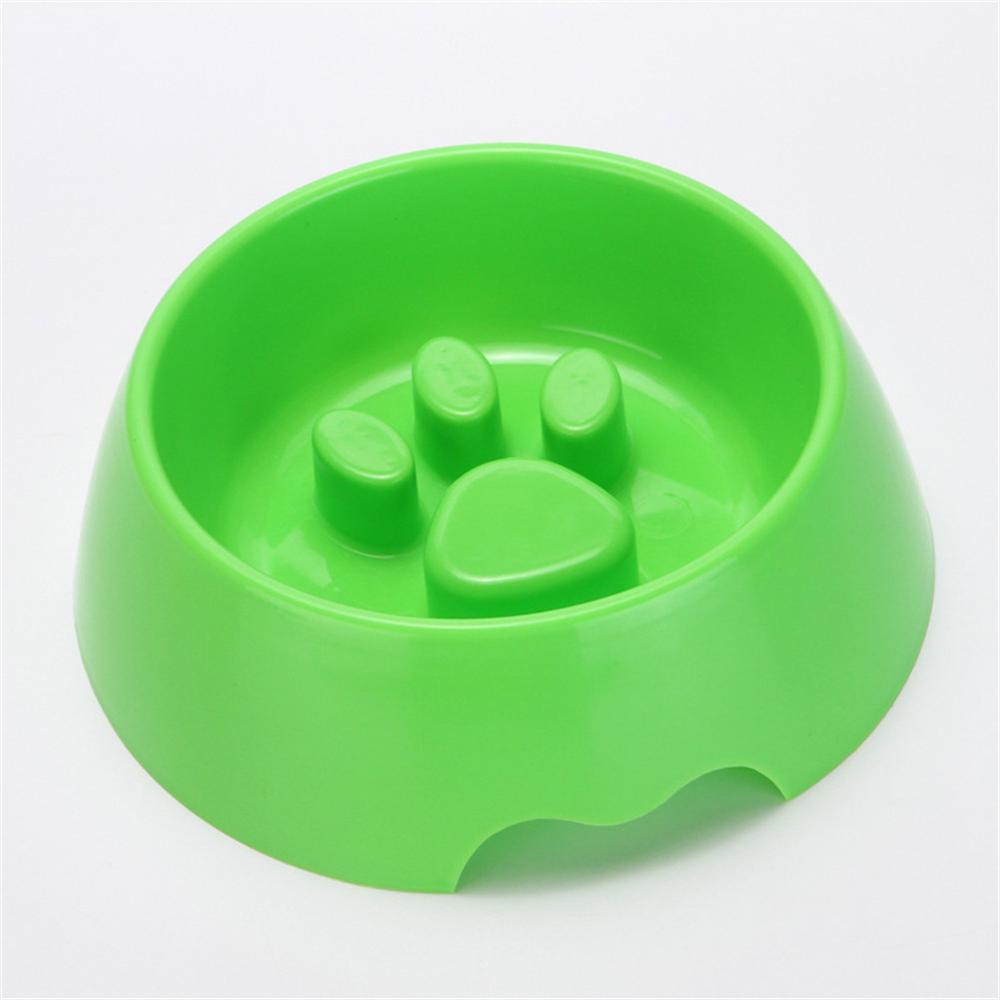Pet Dog Feeding Food Bowls Puppy Slow Eating Feeder