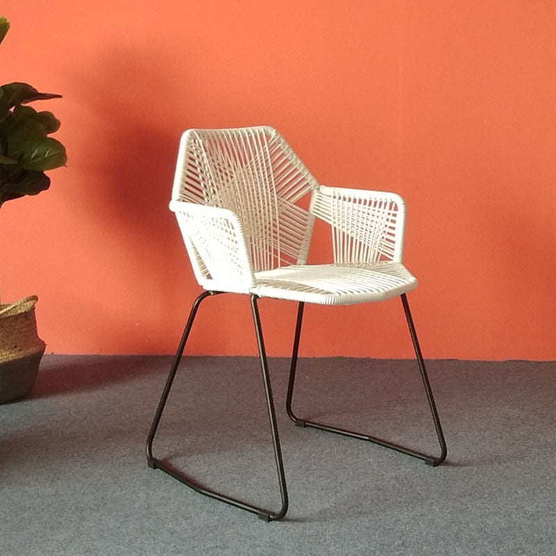 Nordic Modern Simple Woven Chairs
