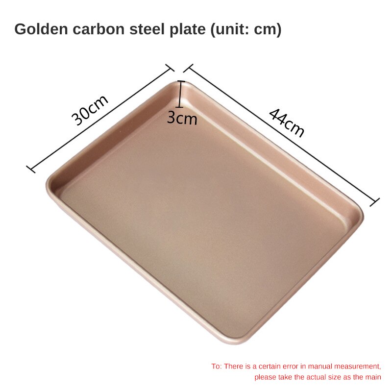 Rectangular Baking Tray Nonstick Carbon Steel Baking Pan Cake