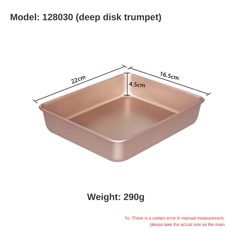 Rectangular Baking Tray Nonstick Carbon Steel Baking Pan Cake