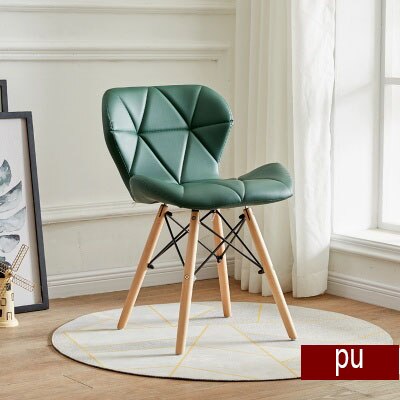 Nordic Dining Chair Desk Makeup Stool