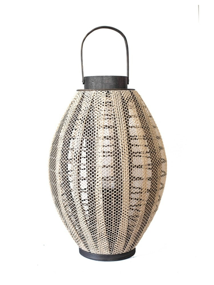 Nordic Style Floor Lantern Lamp Courtyard Garden Decorations