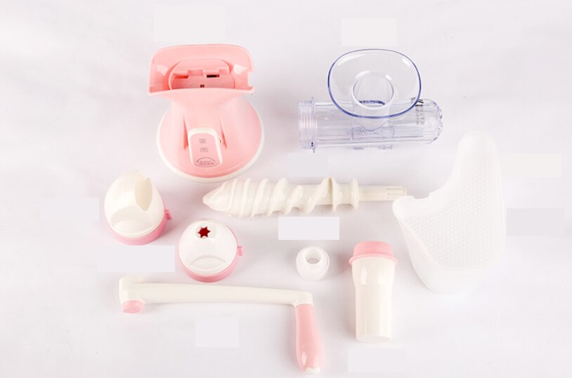 Household Manual Fruit Juicer and Ice Cream Maker Machine