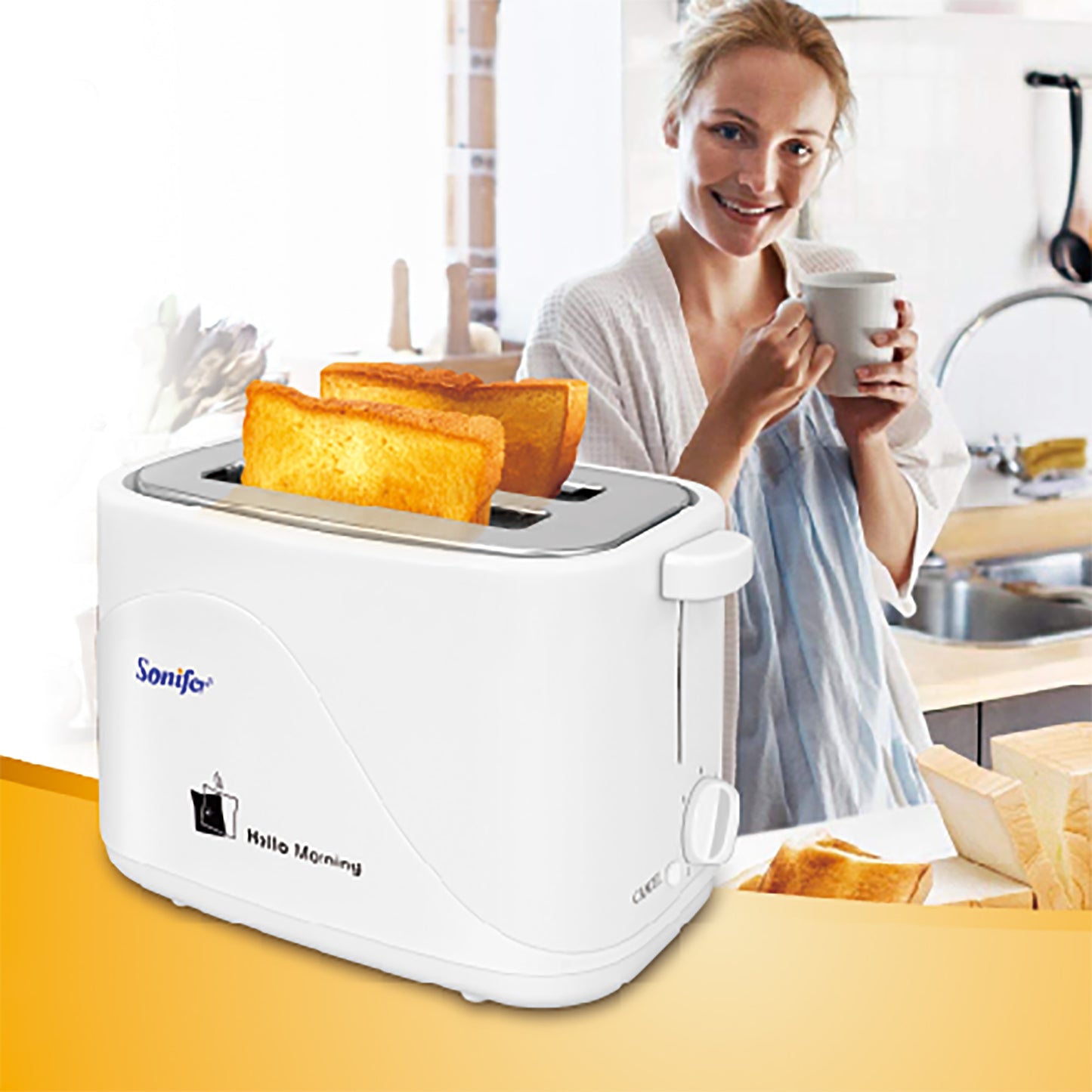 Sonifer Bread Toaster - 2 Slices