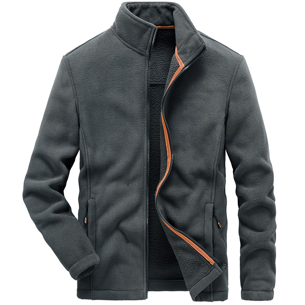 Mountain Men's Hiking Fleece Jackets Thermal Windproof