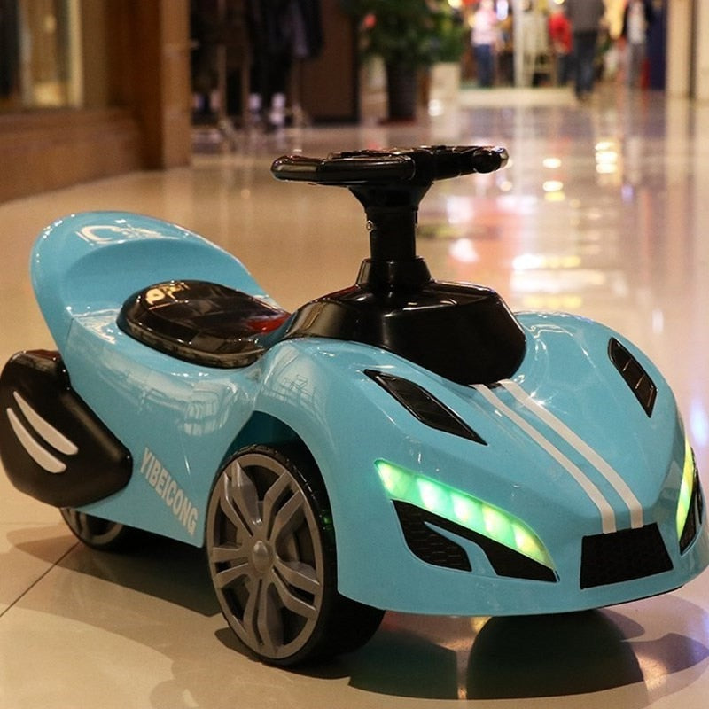 Kid Car Scooter Luge Swing Car Unisex Four Wheel