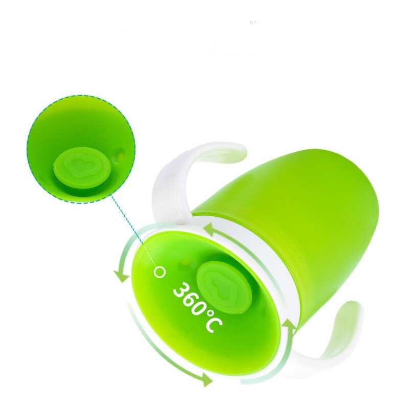 Rotated Baby Learning Drinking Cup