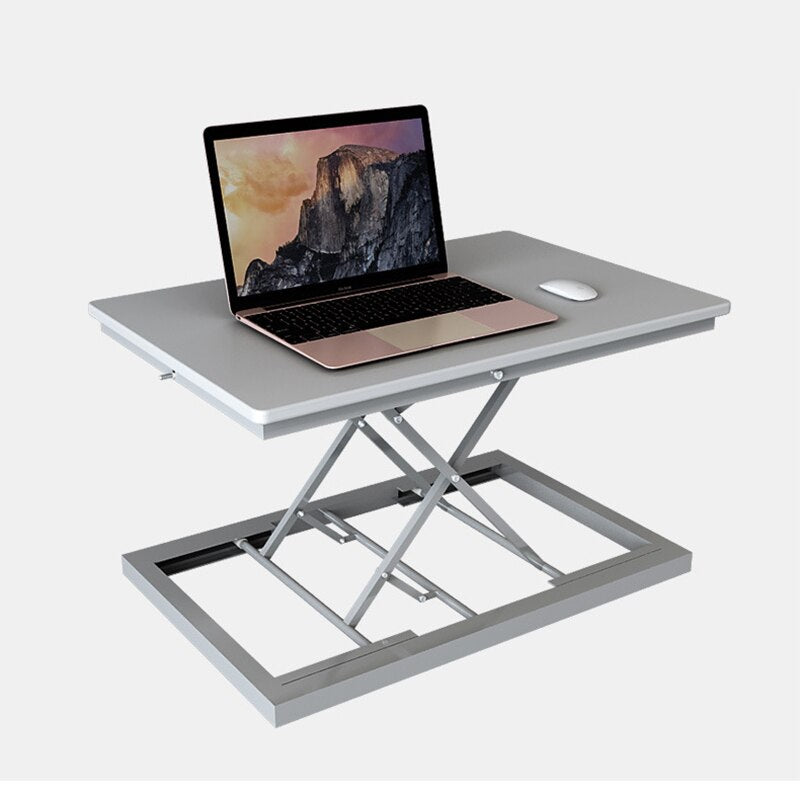 Foldable Computer Standing Desk - Converter Height Adjustable Sit Stand Up Desk