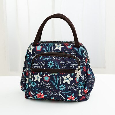 Portable Lunch Bag Thermal Insulated Tote Cooler Bag