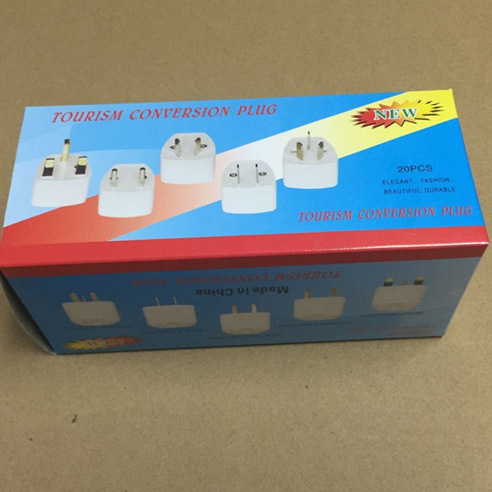 Pack of 6 - Hong Kong Travel Adapter - Converter Hong Kong to all Countries