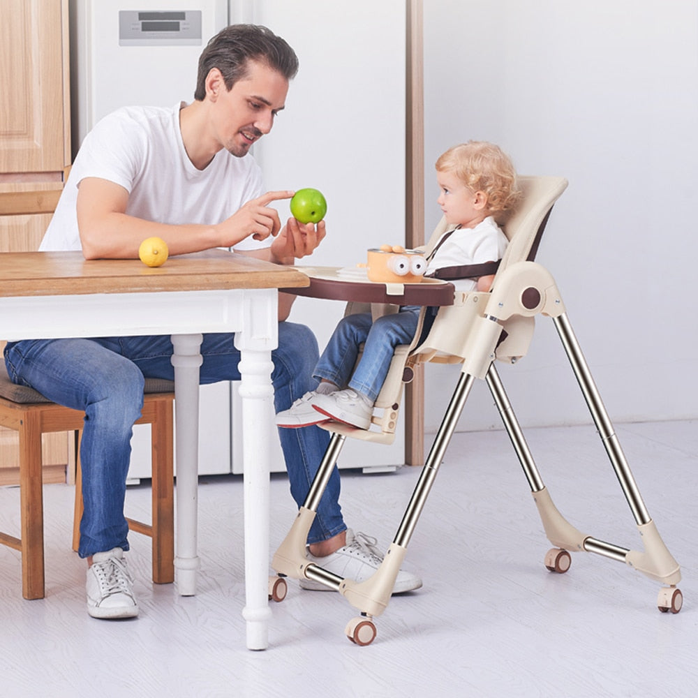 Portable Baby Seat Dinner Table Multifunction Folding Chairs