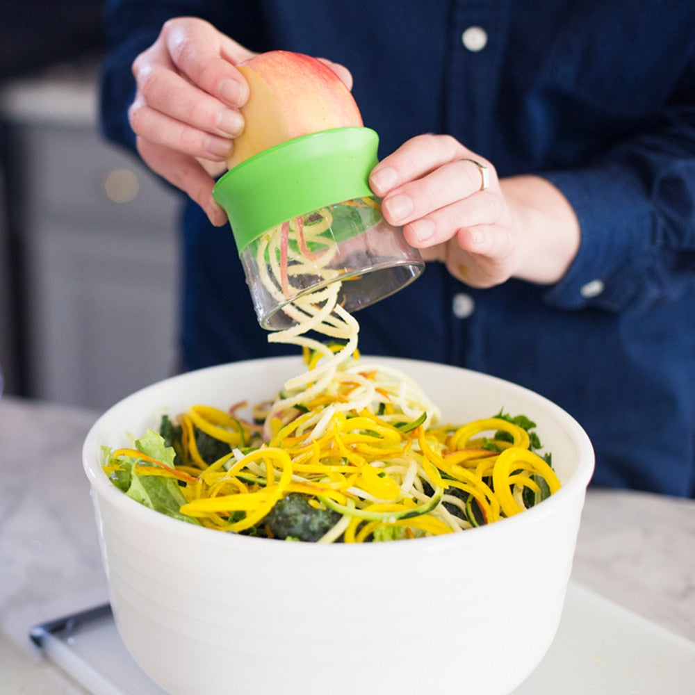 Spiral Grater Cutter Vegetable Fruit Spiral Slicer Noodle Spaghetti