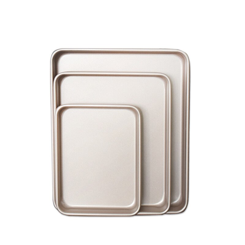 Rectangular Baking Tray Nonstick Carbon Steel Baking Pan Cake