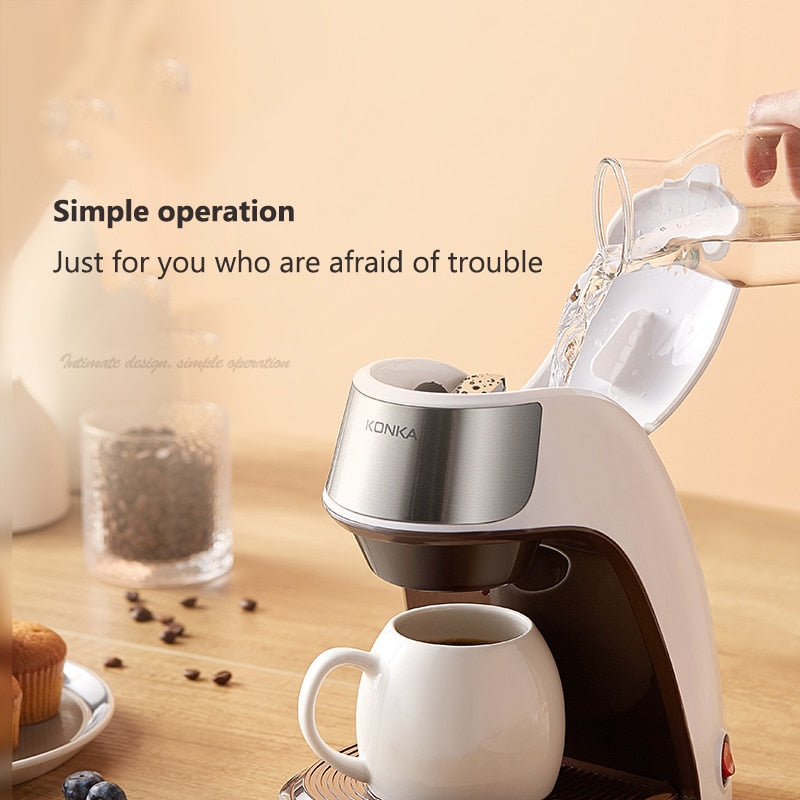 Instant Coffee Maker Thermal Drip with Coffee cup